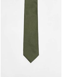 ASOS - Corbata De Tejido Texturizado De -Verde - Lyst