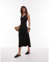ARKET - – ärmelloses midikleid aus kompaktem rippstoff - Lyst