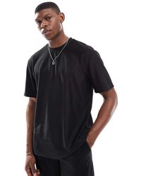 Only & Sons - Plisse Relaxed T-shirt Co-ord - Lyst