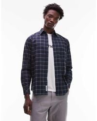 Carhartt - Camisa A Cuadros De Franela Widmark De - Lyst