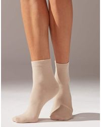 Calzedonia - Trim Detail Short Socks - Lyst