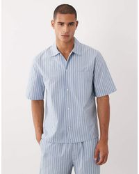 ARKET - Co-ord Pure Cotton Lounge Shirt - Lyst