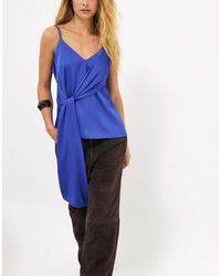NA-KD - Wrap Tie Strap Top - Lyst