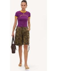 Loavies - Sunlit Secrets Short-Sleeved Shirt With Details - Lyst