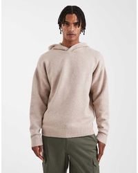 Jack & Jones - Fluffy Knitted Hoodie - Lyst
