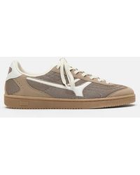 Pull&Bear - Sneakers Rétro Testurizzate Marroni - Lyst