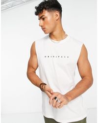 Jack & Jones Sleeveless t-shirts for Men | Online Sale up to 47% off | Lyst