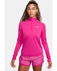 Nike - Pacer Dri-fit Half Zip Long Sleeve Top - Lyst