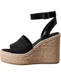 Calvin Klein - – elizabeth – espadrille-sandalen - Lyst