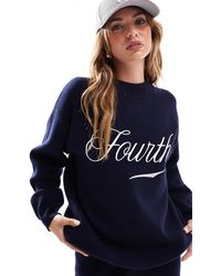 4th & Reckless - – hochgeschlossener strickpullover - Lyst