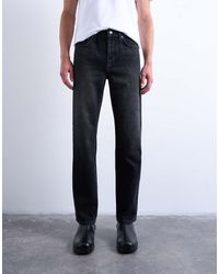 TOPMAN - Stugge Jeans Met Rechte Pijpen - Lyst