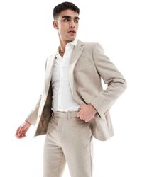 ASOS - Wool Blend Slim Suit Jacket - Lyst