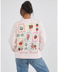 Custard - Strawberry Shortcake Patchwork Sweatshirt - Lyst