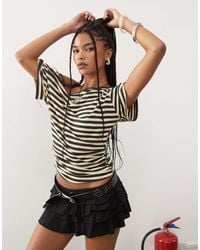 Collusion - Off Shoulder Drapey Top - Lyst