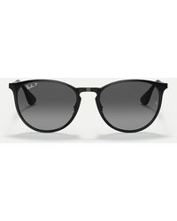 Ray-Ban - Erika Metal Phantos Polarised Sunglasses With Classic Lens - Lyst