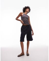 ARKET - Drawstring Jersey Bermuda Shorts - Lyst
