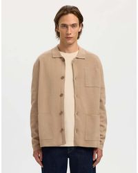 SELECTED - Knitted Cardigan - Lyst