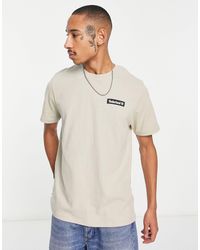 Timberland - Heavy Weight Woven Badge T-shirt - Lyst