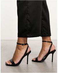 ASOS - Nali Barely There Heeled Sandals - Lyst