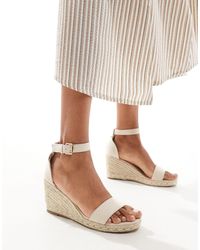 Truffle Collection - Jute Wedge Heeled Espadrilles - Lyst