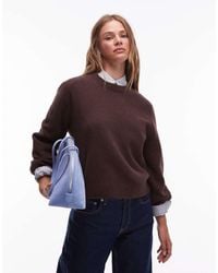 & Other Stories - Trui Met Ronde Hals En Volumineuze Mouwen - Lyst