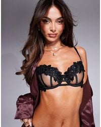Ann Summers - Irreplaceable Lace Non Padded Balcony Bra - Lyst