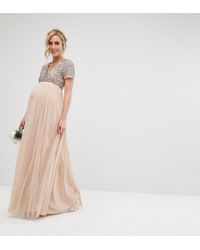 Asos Gold Sequin Maternity Dress Photo Dress Wallpaper Hd Aorg