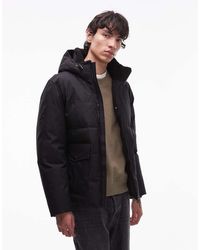 Tommy Hilfiger - Gewatteerde Utility-Jas Met Capuchon - Lyst