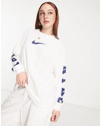 Nike - Sportswear - t-shirt imprimé à manches longues - Lyst