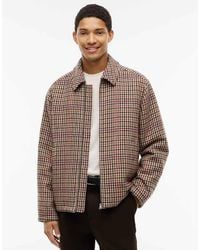 Tommy Hilfiger - Pure Wool Check Ivy Jacket - Lyst