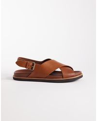 Polo Ralph Lauren - Zane Leather Sandals - Lyst
