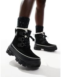 Sorel - Torino V Waterproof Fleece Lined Faux Fur Leather Snow Boots - Lyst
