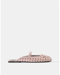 Pull&Bear - Ballerina's Met Slingback En Polkadotprint - Lyst