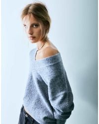 Pull&Bear - Metallic Choker Necklace - Lyst