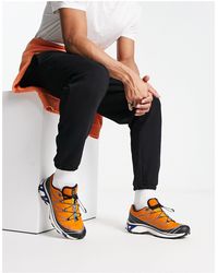 Salomon - Xt-6 gore-tex - sneakers unisex nere e arancioni - Lyst