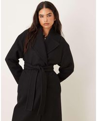 Mango - Tailored Tie-waist Coat - Lyst