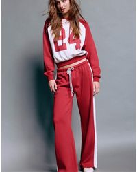 Stradivarius - Straight-leg Side-stripe joggers - Lyst