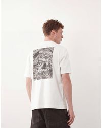 Barbour - Wildfell Relaxed Graphic T-shirt With Back Print - Lyst