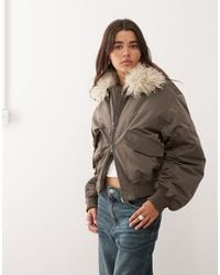 Weekday - – bomberjacke - Lyst