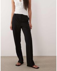 ASOS - Tailored Slim Straight Trousers - Lyst