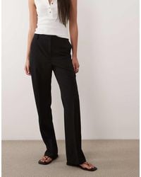 ASOS - Tailored Slim Straight Trousers - Lyst