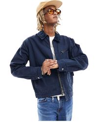 Timberland - Washed Canvas Zip Jacket - Lyst
