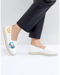 love moschino espadrilles white