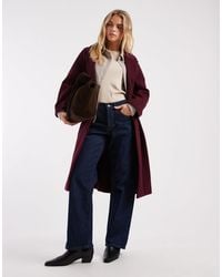 ASOS - Asos Design Petite Chuck On Overcoat - Lyst