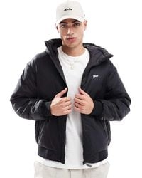 Pull&Bear - Padded Ripstop Hooded Jacket - Lyst