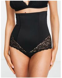 Lindex - Kim Super High Waist Shaping Brief With Lace Trim - Lyst