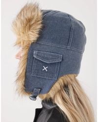Collusion - – vintage-trappermütze aus denim - Lyst