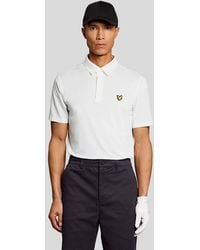 Lyle & Scott - Ss Polo Shirts Golf Concealed Placket Polo Shirt - Lyst