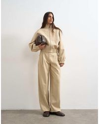 TOPSHOP - Co Ord Twisted Seam Slim Trouser - Lyst