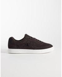 Calvin Klein - Jeans Suede Cupsole Trainers - Lyst